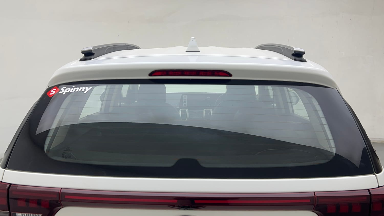 Used 2021 Kia Sonet HTX 1.5 Diesel Manual exterior BACK WINDSHIELD VIEW