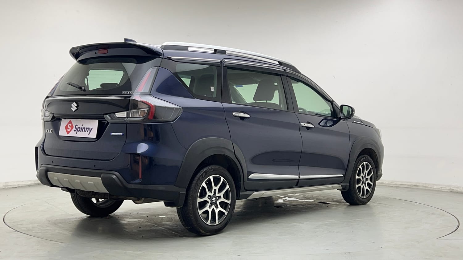 Used 2022 Maruti Suzuki XL6 Alpha Plus MT Petrol Petrol Manual exterior RIGHT REAR CORNER VIEW