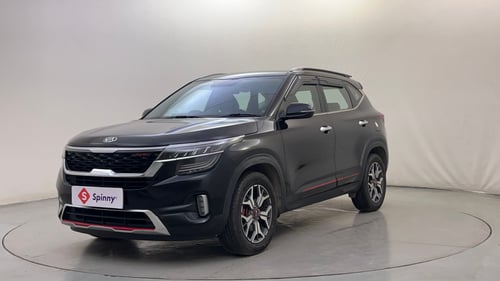 Used 2019 kia Seltos GTX DCT 1.4 Petrol Automatic exterior LEFT FRONT CORNER VIEW