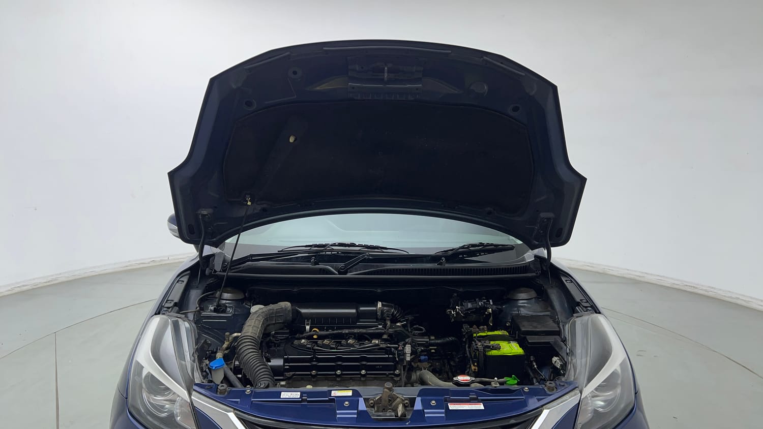 Used 2019 Maruti Suzuki Baleno Alpha Petrol Manual engine ENGINE & BONNET OPEN FRONT VIEW