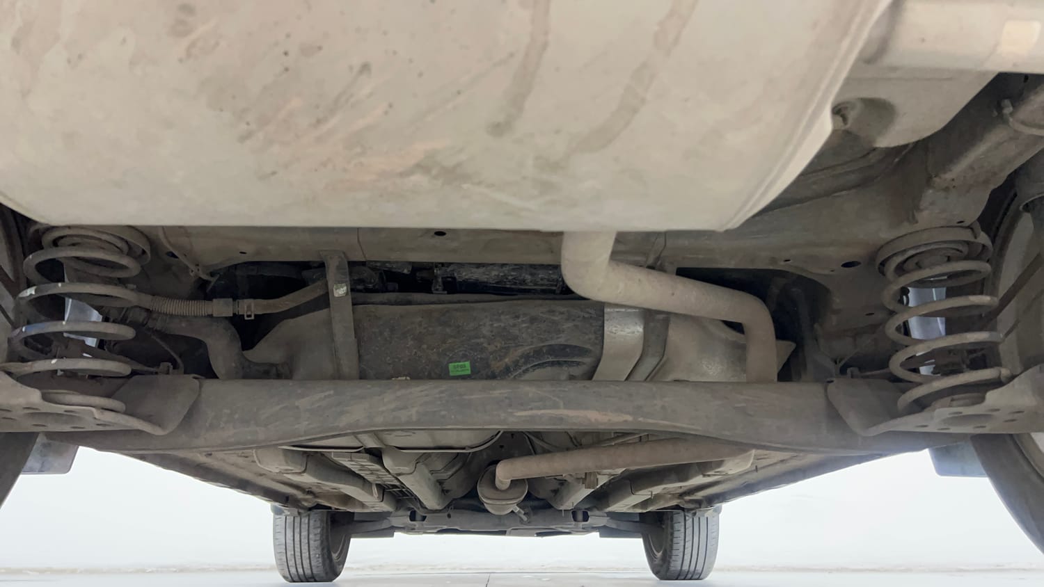 Used 2022 Hyundai Creta SX 1.5 Petrol Executive Petrol Manual extra REAR UNDERBODY VIEW (TAKEN FROM REAR)