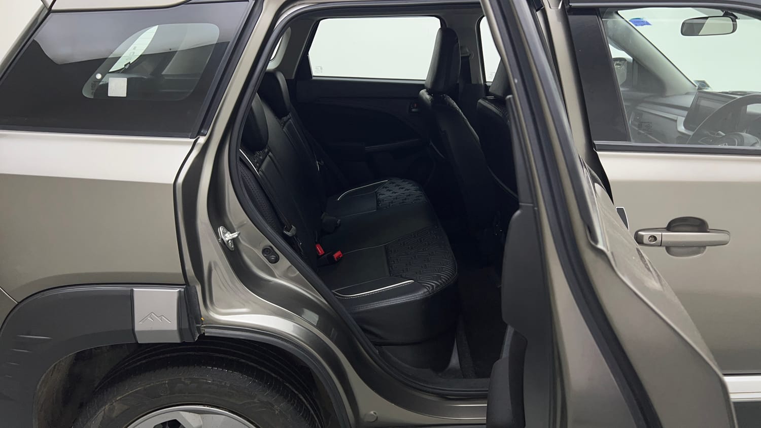 Used 2023 Maruti Suzuki Brezza VXi Petrol Manual interior RIGHT SIDE REAR DOOR CABIN VIEW