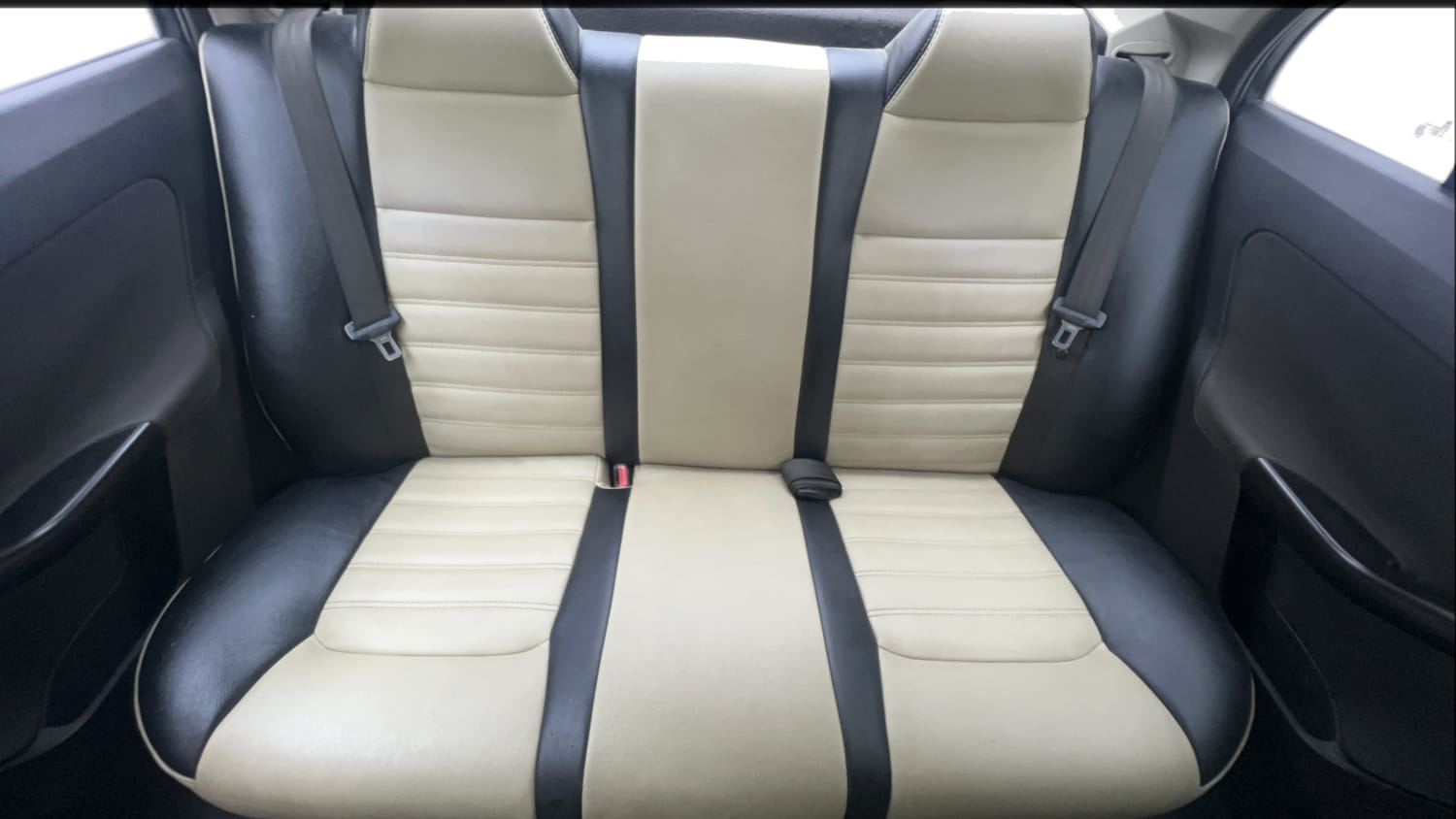 Used 2016 Tata Zest XMS Petrol Petrol Manual interior REAR SEAT CONDITION VIEW