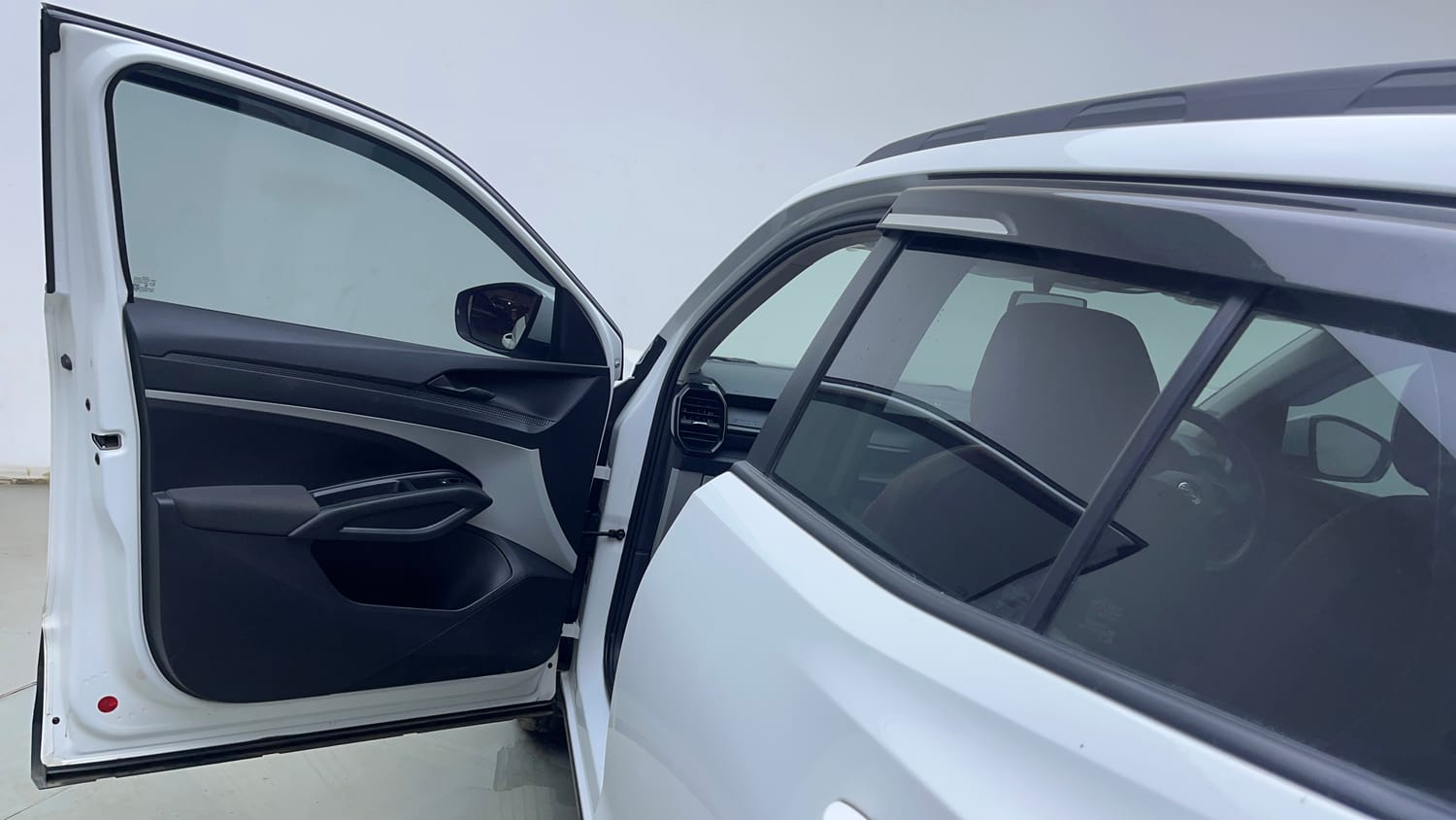 Used 2025 Skoda Kylaq Classic Petrol Manual interior LEFT FRONT DOOR OPEN VIEW