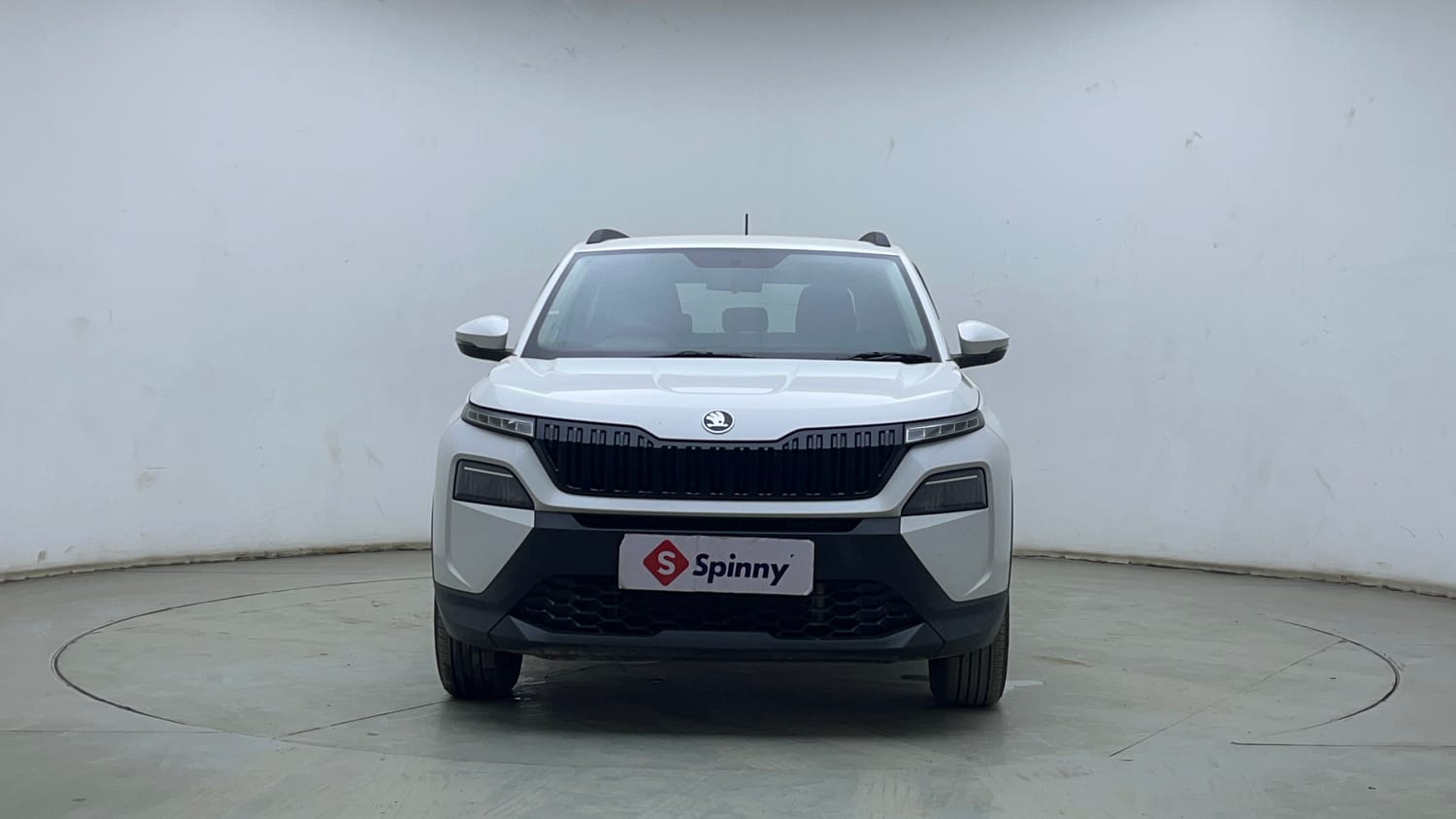 Used 2025 Skoda Kylaq Classic Petrol Manual exterior FRONT VIEW