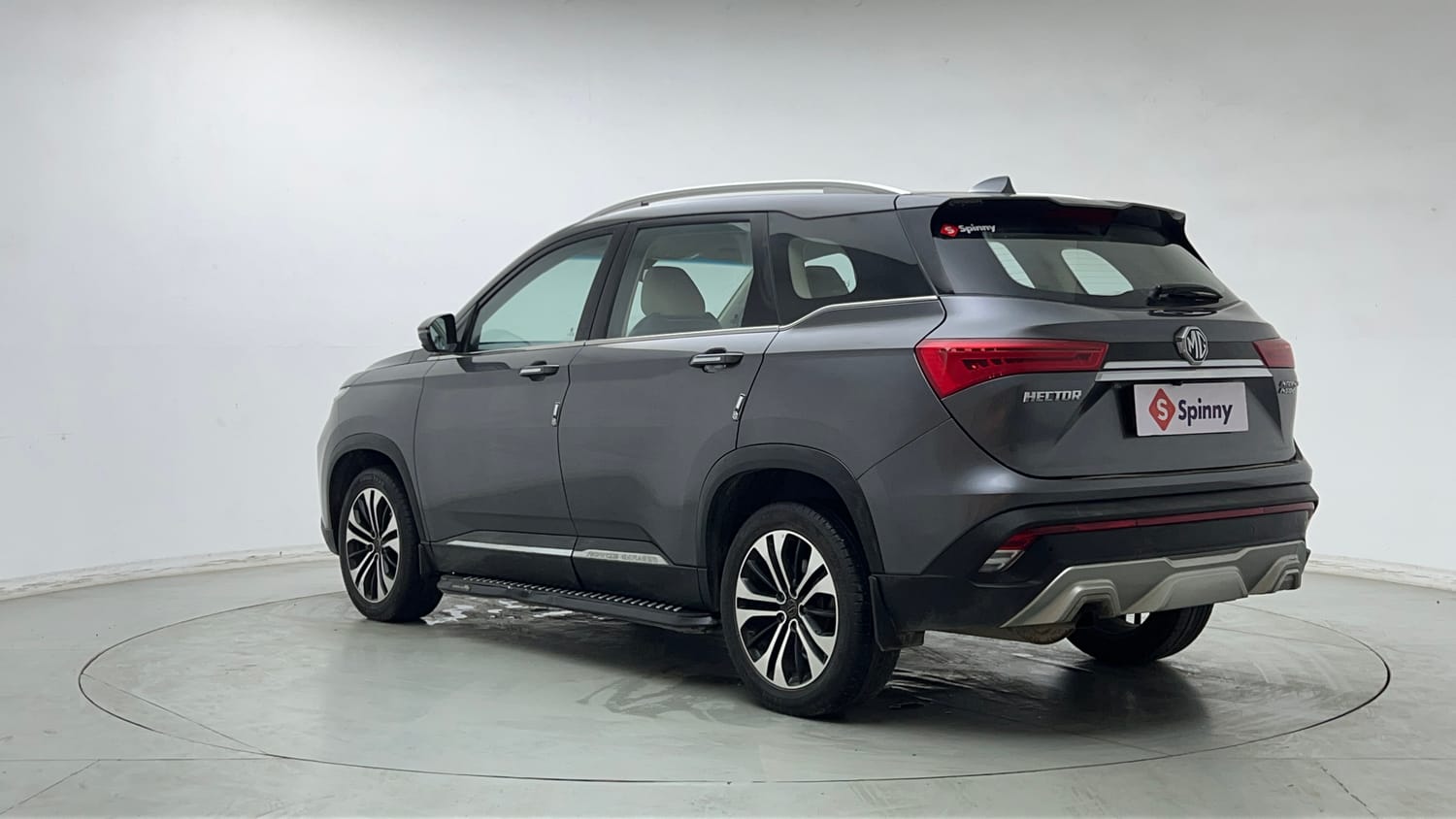 Used 2022 MG Motors Hector Sharp 1.5 Petrol CVT Petrol Automatic exterior LEFT REAR CORNER VIEW