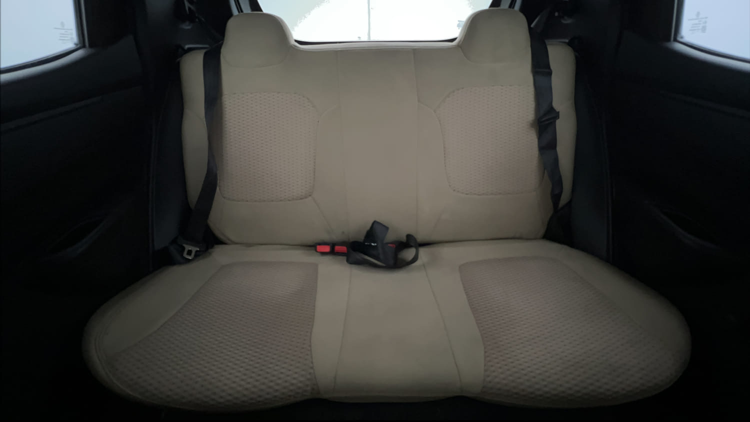 Used 2017 Renault Kwid 1.0 RXT AMT Opt Petrol Automatic interior REAR SEAT CONDITION VIEW