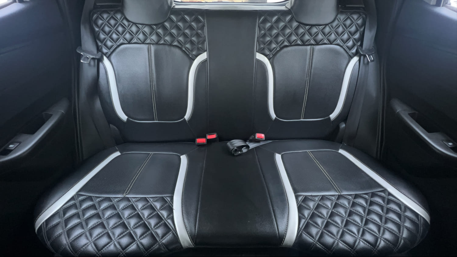 Used 2020 Renault Kwid 1.0 RXT AMT Opt Petrol Automatic interior REAR SEAT CONDITION VIEW