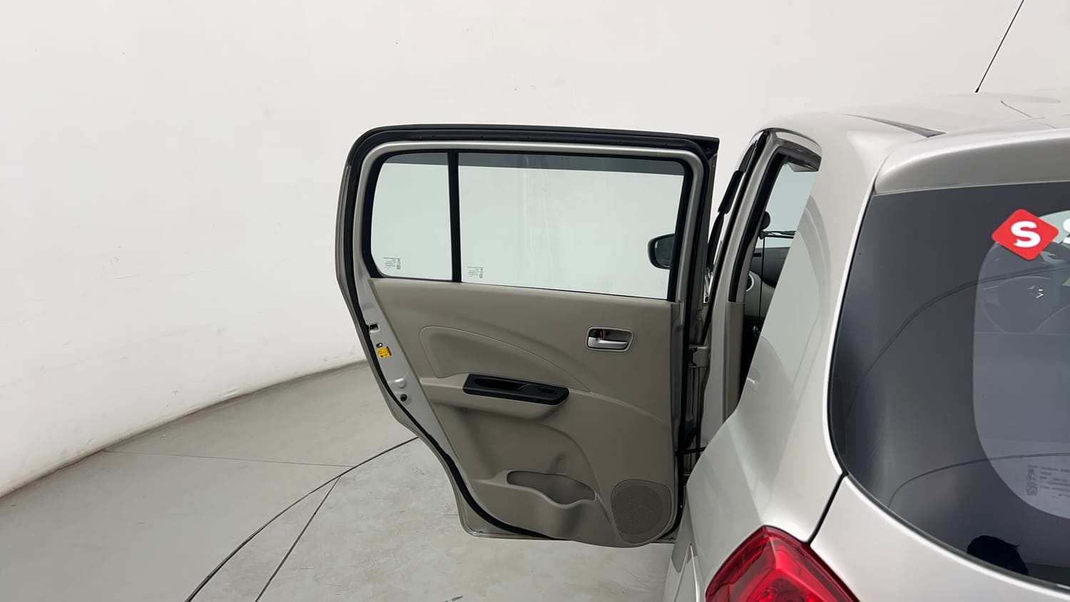 Used 2015 Maruti Suzuki Celerio VXi Petrol Manual interior LEFT REAR DOOR OPEN VIEW