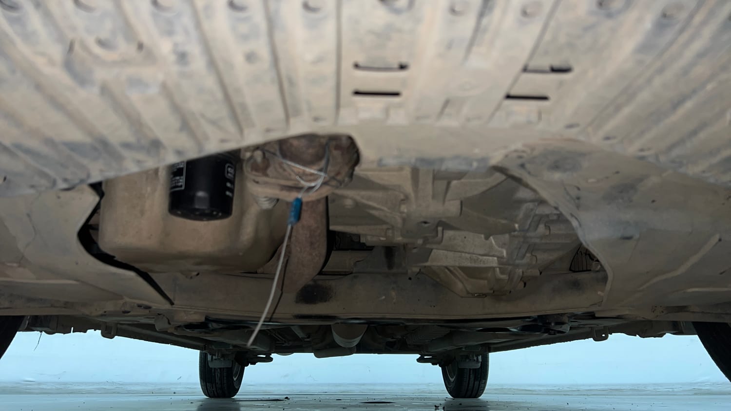 Used 2018 Maruti Suzuki Ciaz Delta Hybrid 1.5 Petrol Manual extra FRONT LEFT UNDERBODY VIEW