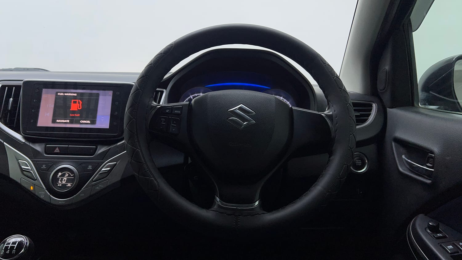 Used 2019 Maruti Suzuki Baleno Alpha Petrol Manual interior STEERING VIEW