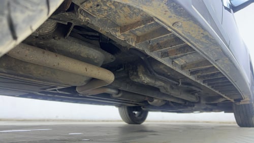 Used 2022 Hyundai Alcazar Signature (O) 6 STR 2.0 Petrol AT Petrol Automatic extra REAR RIGHT UNDERBODY VIEW