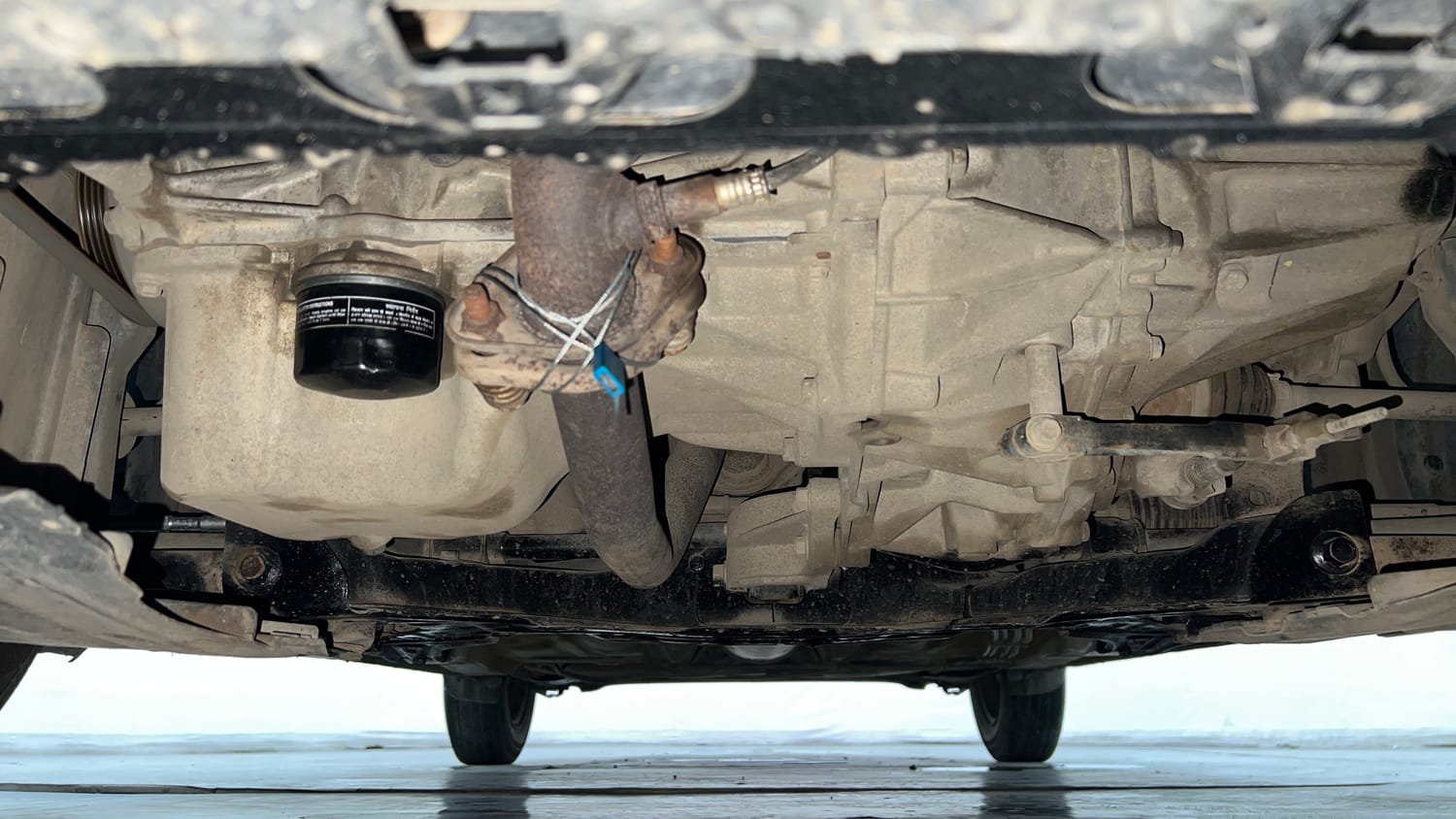 Used 2019 Maruti Suzuki Dzire VXi Petrol Manual extra FRONT LEFT UNDERBODY VIEW