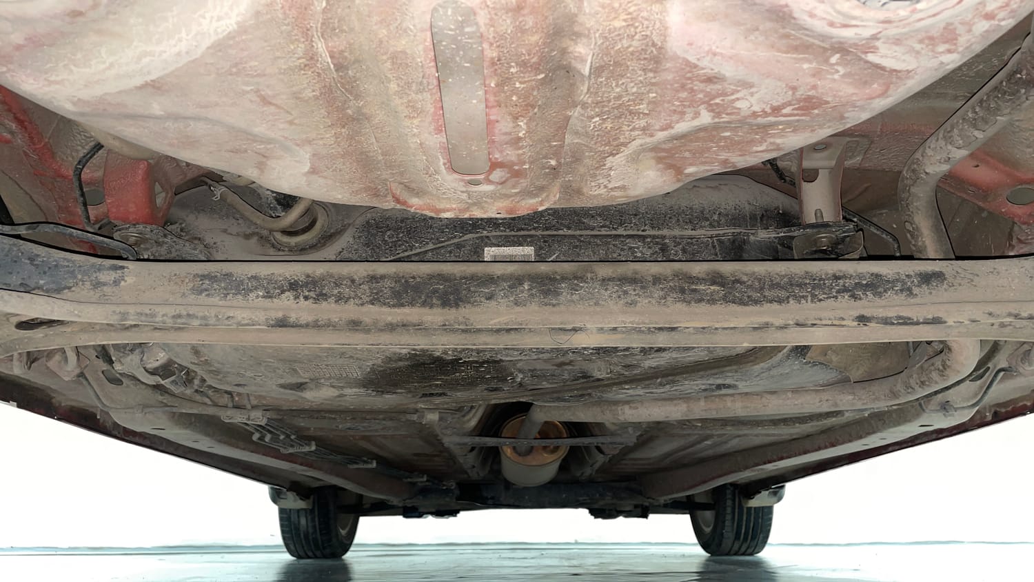 Used 2017 Maruti Suzuki Baleno Zeta 1.2 AT Petrol Automatic extra REAR UNDERBODY VIEW (TAKEN FROM REAR)