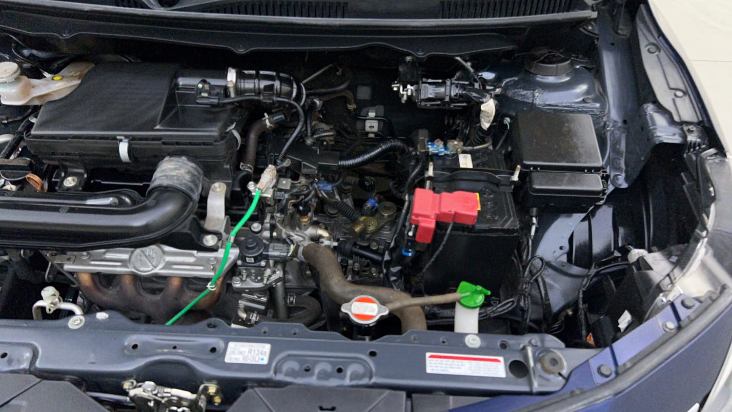 Used 2023 Toyota Glanza G Petrol Manual engine ENGINE LEFT SIDE VIEW