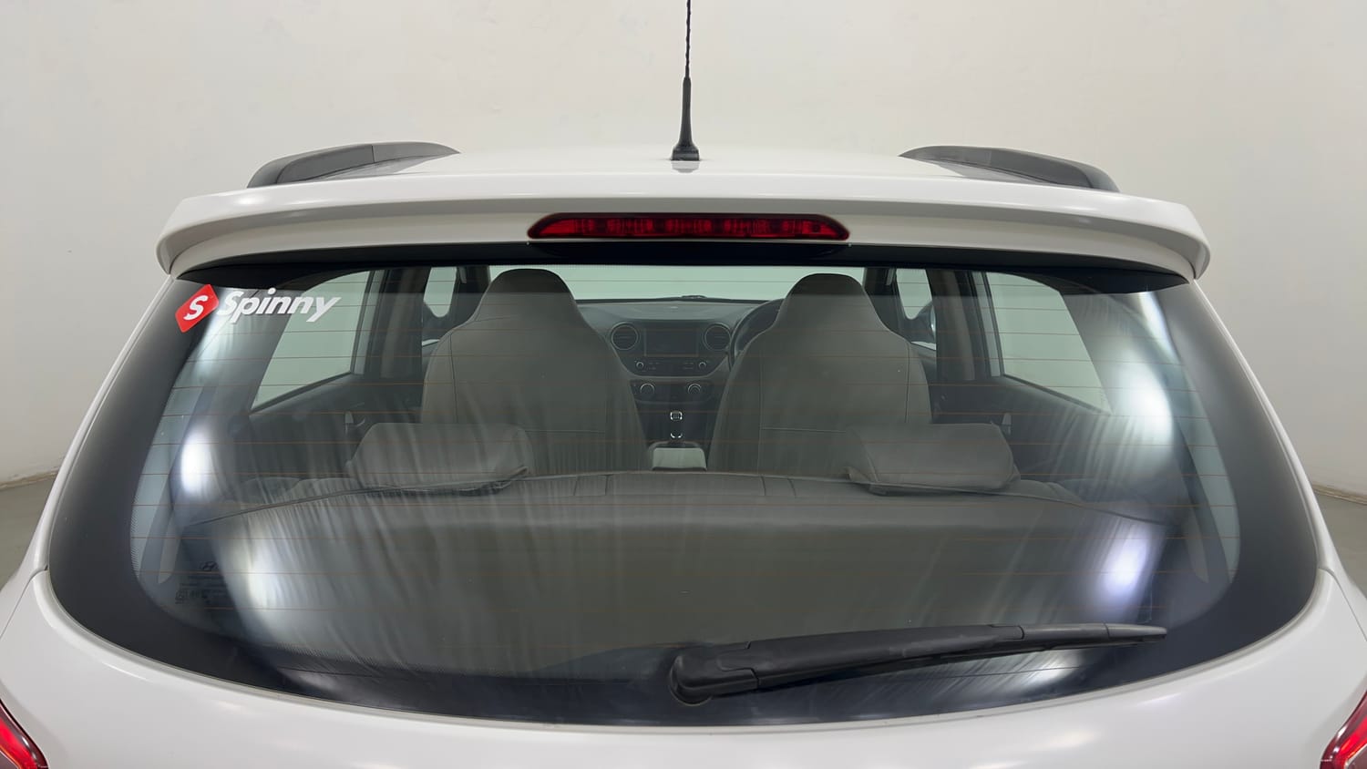 Used 2017 Hyundai Grand i10 Asta 1.2 Kappa VTVT Petrol Manual exterior BACK WINDSHIELD VIEW