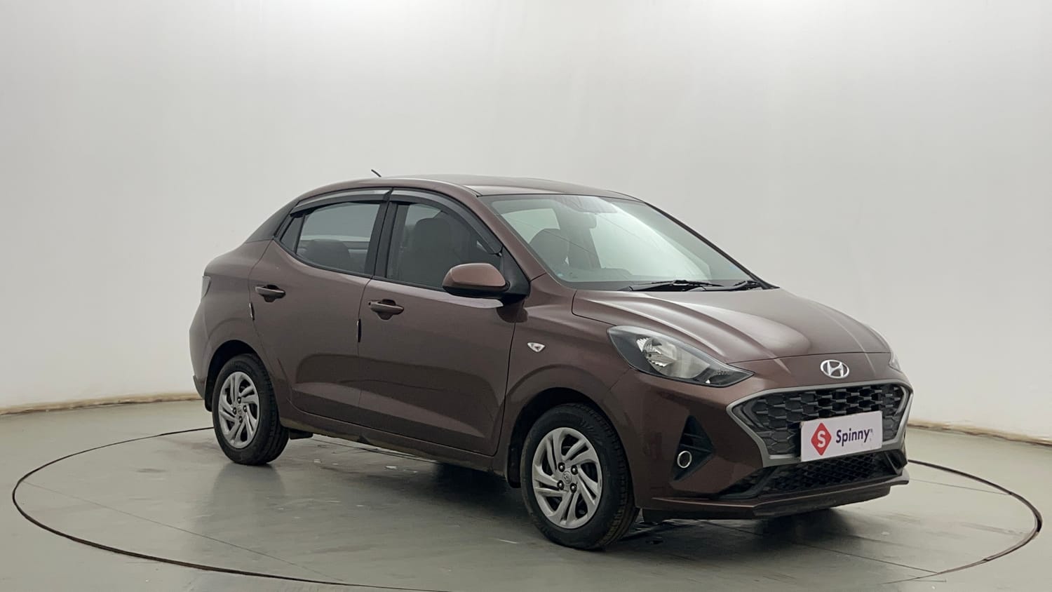 Used 2020 Hyundai Aura S 1.2 Petrol Petrol Manual exterior RIGHT FRONT CORNER VIEW