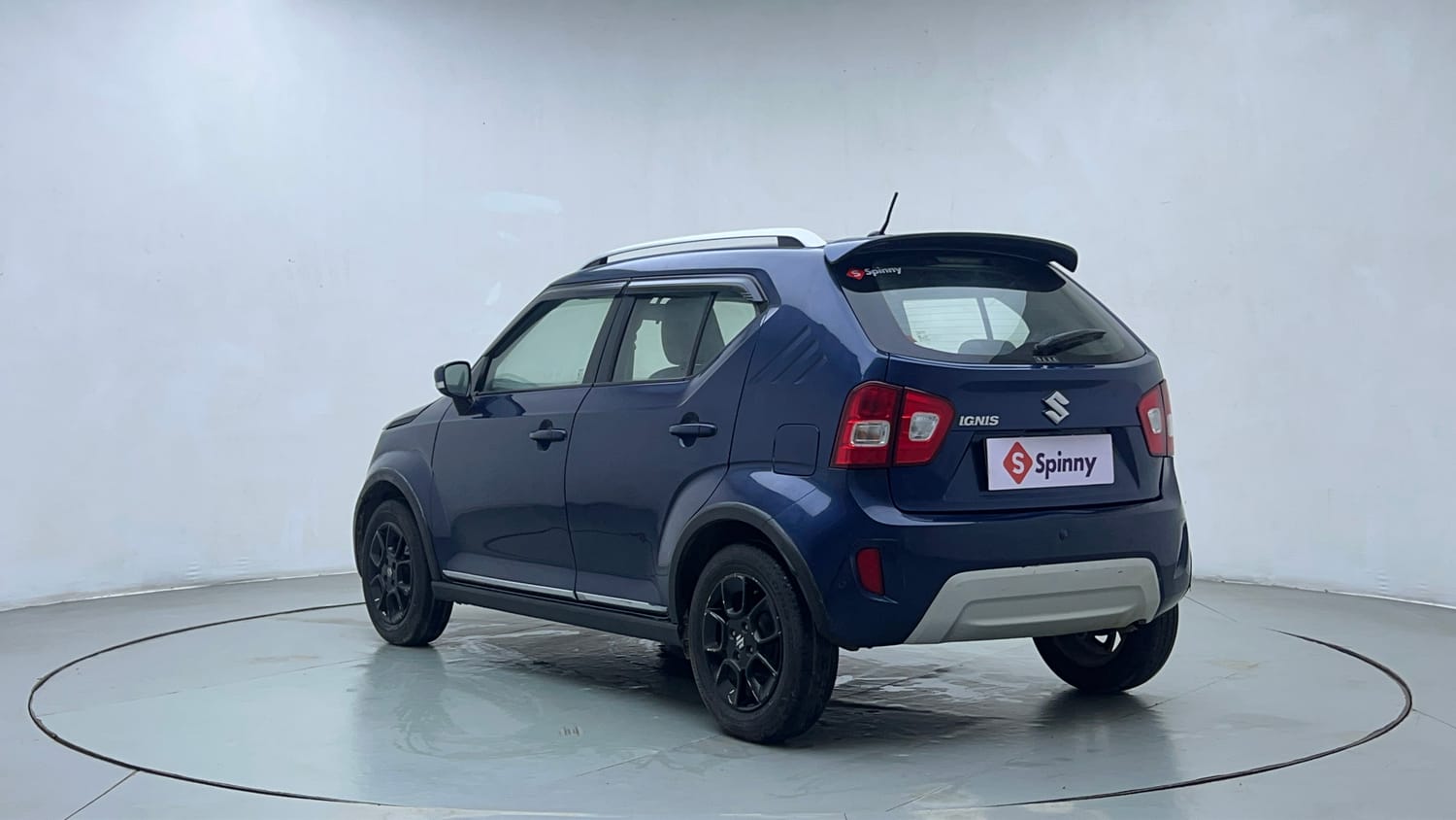 Used 2021 Maruti Suzuki Ignis Zeta 1.2 AMT Petrol Automatic exterior LEFT REAR CORNER VIEW