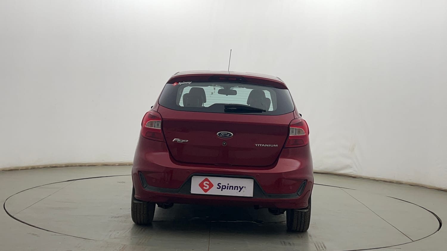 Used 2020 Ford Figo Titanium 1.2 Ti-VCT MT Petrol Manual exterior BACK VIEW