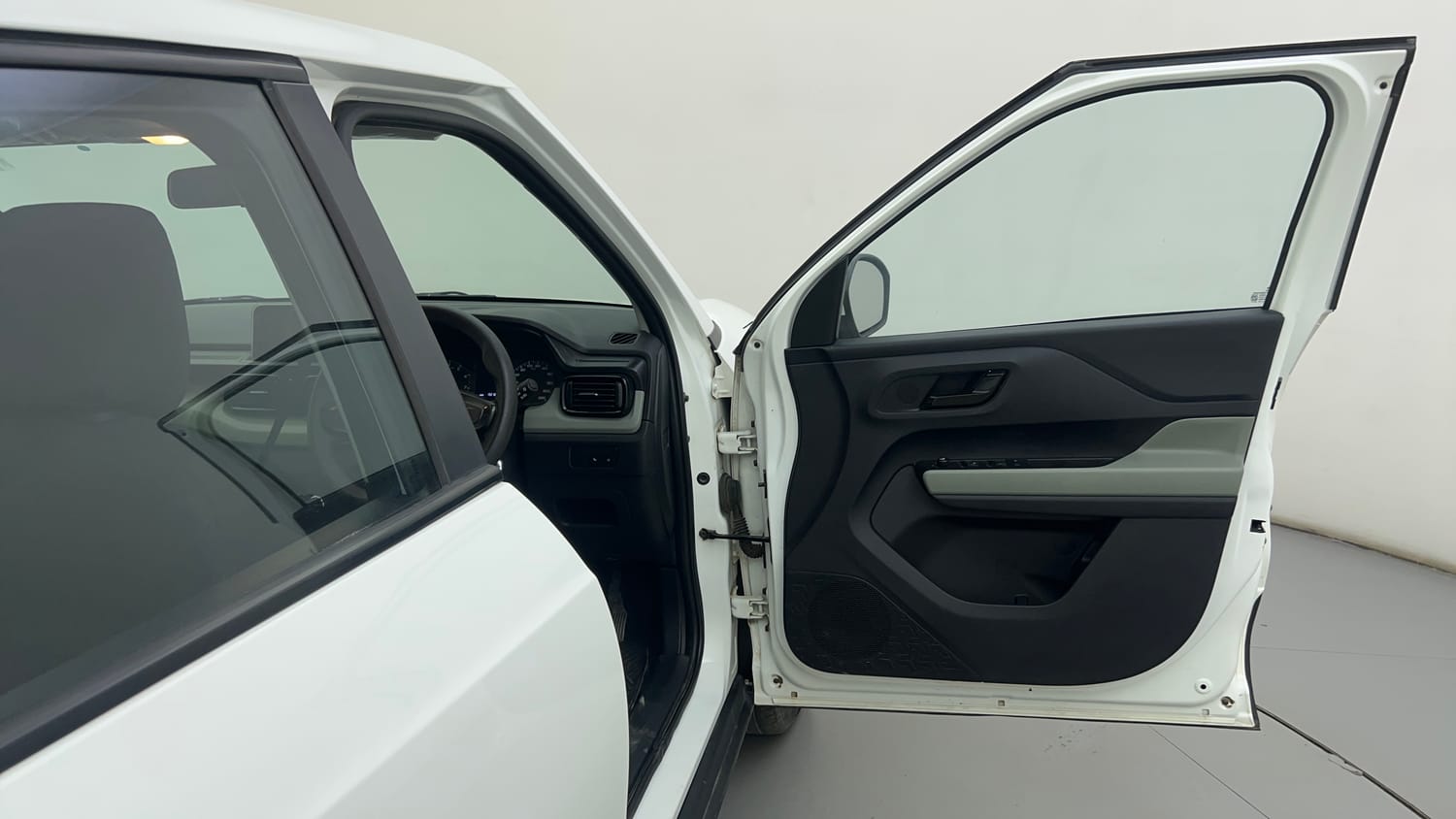 Used 2022 Tata Punch Adventure Rhythm Pack MT Petrol Manual interior RIGHT FRONT DOOR OPEN VIEW