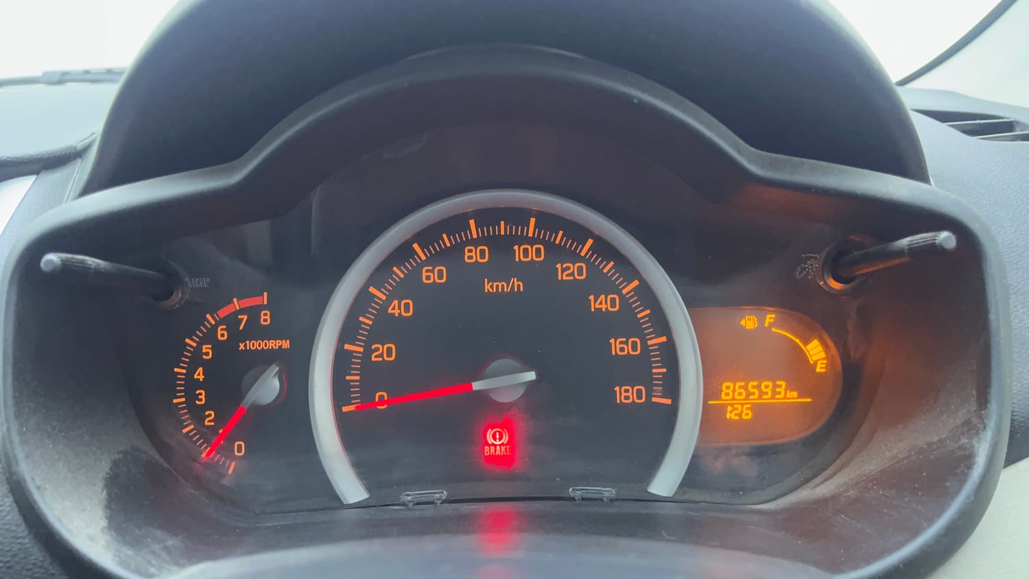 Used 2017 Maruti Suzuki Celerio ZXi Petrol Manual interior CLUSTERMETER VIEW