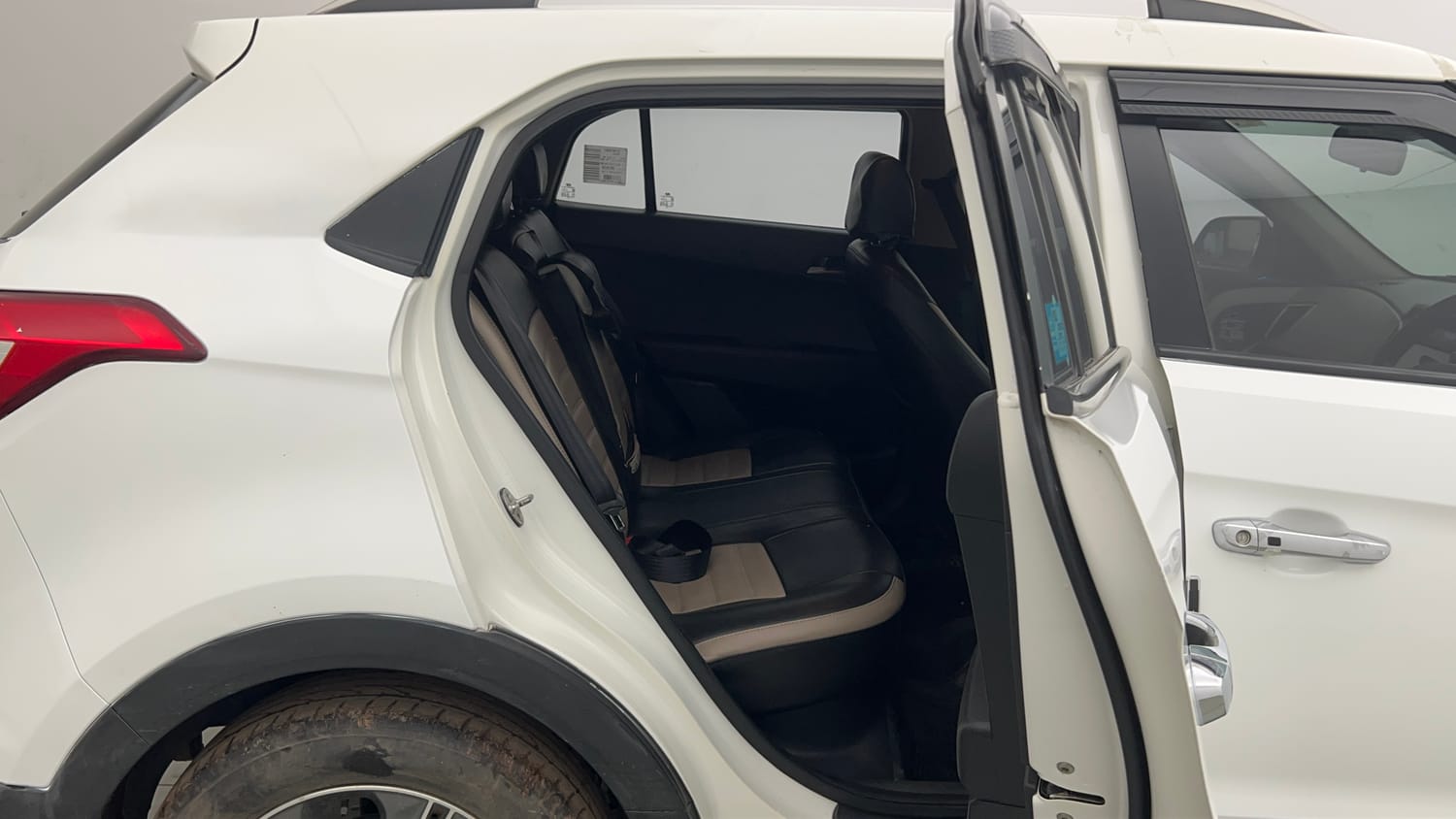 Used 2018 Hyundai Creta SX Plus 1.6 AT Petrol Petrol Automatic interior RIGHT SIDE REAR DOOR CABIN VIEW