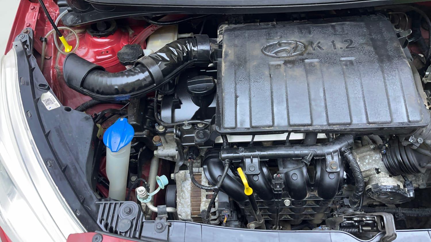 Used 2019 Hyundai Grand i10 Sportz 1.2 Kappa VTVT Petrol Manual engine ENGINE RIGHT SIDE VIEW