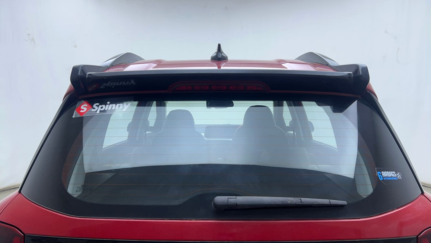 Used 2024 Hyundai Exter SX (O) Connect 1.2 AMT Petrol Automatic exterior BACK WINDSHIELD VIEW