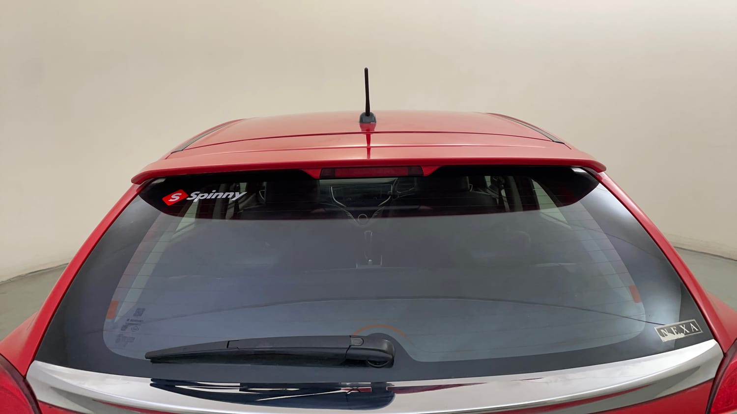 Used 2017 Maruti Suzuki Baleno Zeta 1.2 AT Petrol Automatic exterior BACK WINDSHIELD VIEW