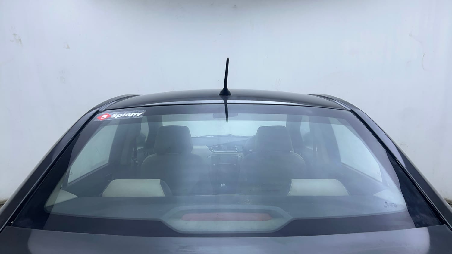 Used 2016 Tata Zest XMS Petrol Petrol Manual exterior BACK WINDSHIELD VIEW