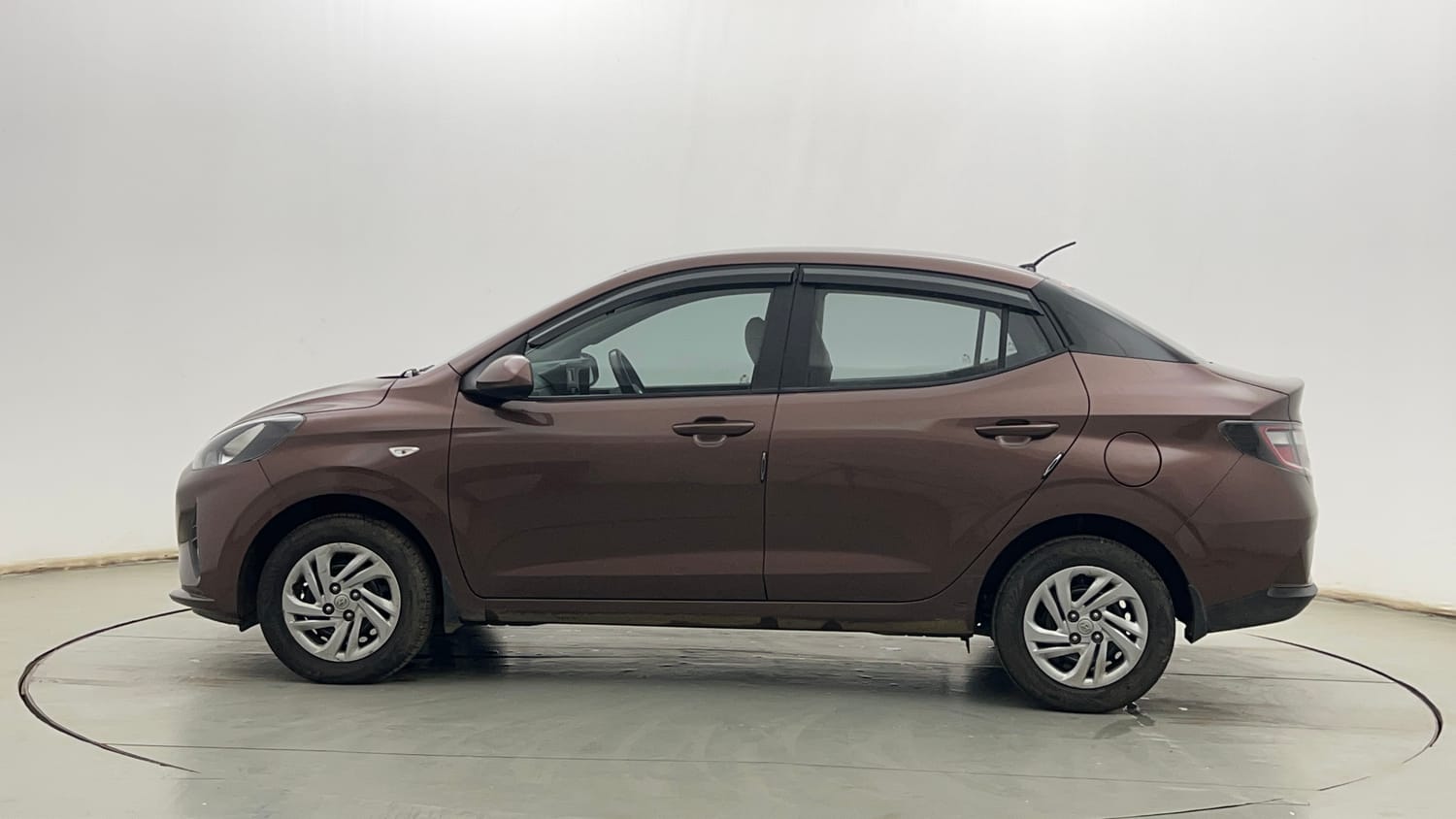 Used 2020 Hyundai Aura S 1.2 Petrol Petrol Manual exterior LEFT SIDE VIEW
