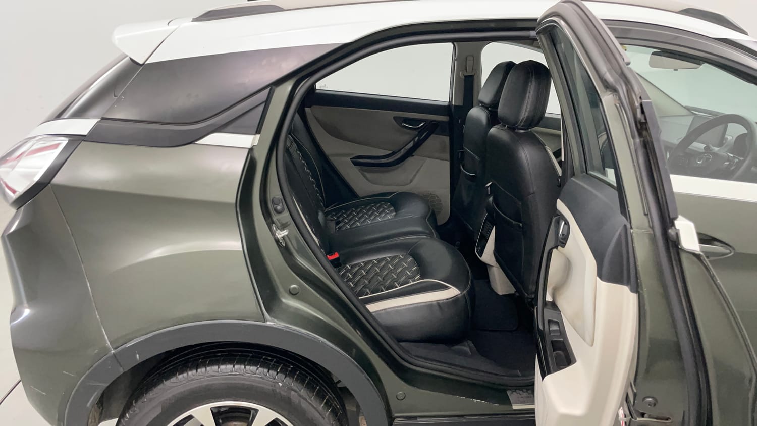 Used 2021 Tata Nexon XZA Plus (O) Diesel Diesel Automatic interior RIGHT SIDE REAR DOOR CABIN VIEW