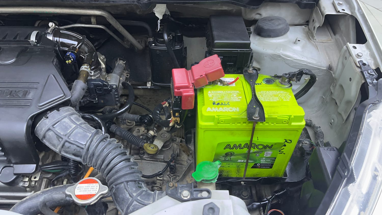 Used 2017 Maruti Suzuki Celerio ZXi Petrol Manual engine ENGINE LEFT SIDE VIEW