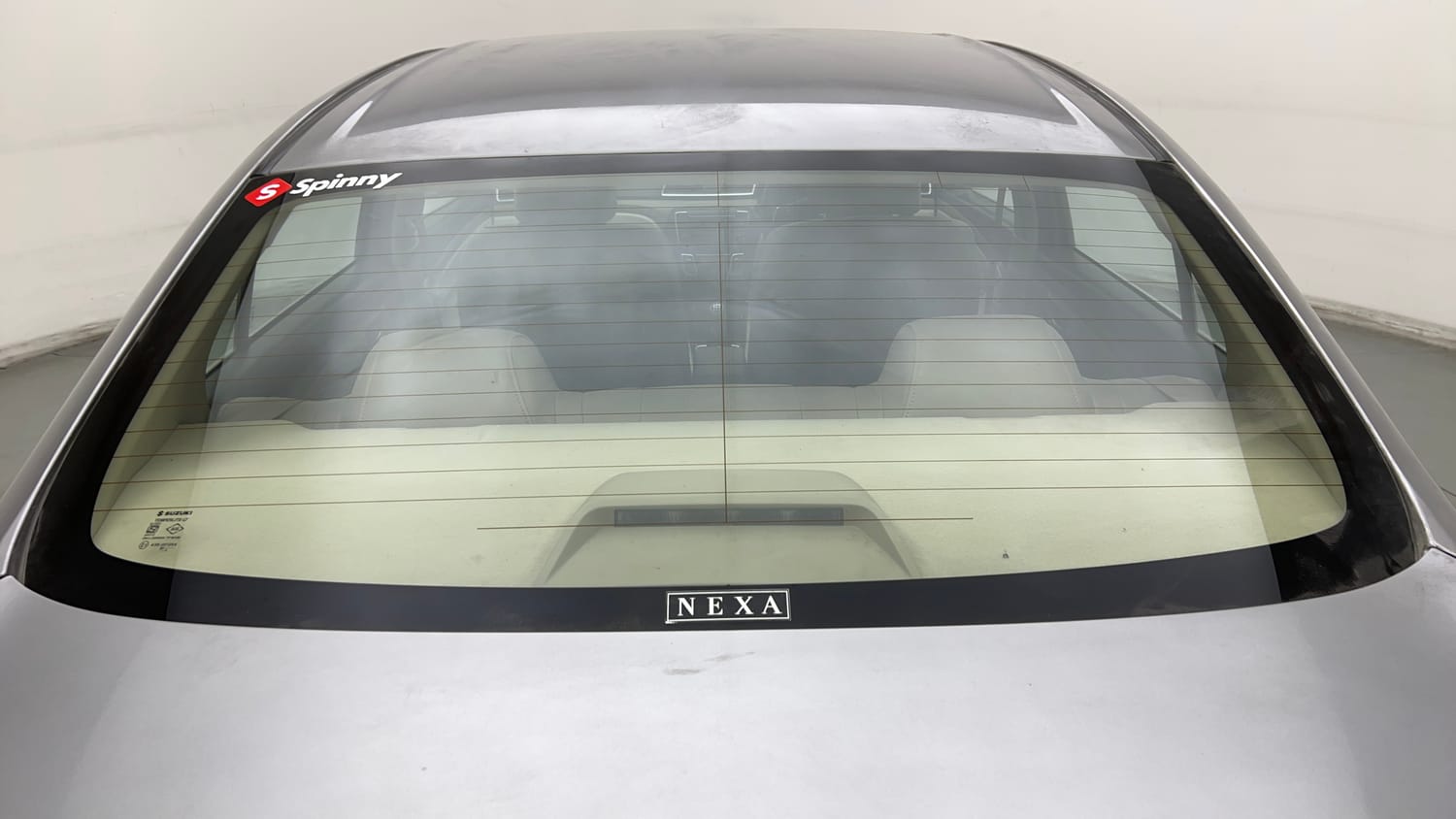 Used 2018 Maruti Suzuki Ciaz Delta Hybrid 1.5 Petrol Manual exterior BACK WINDSHIELD VIEW