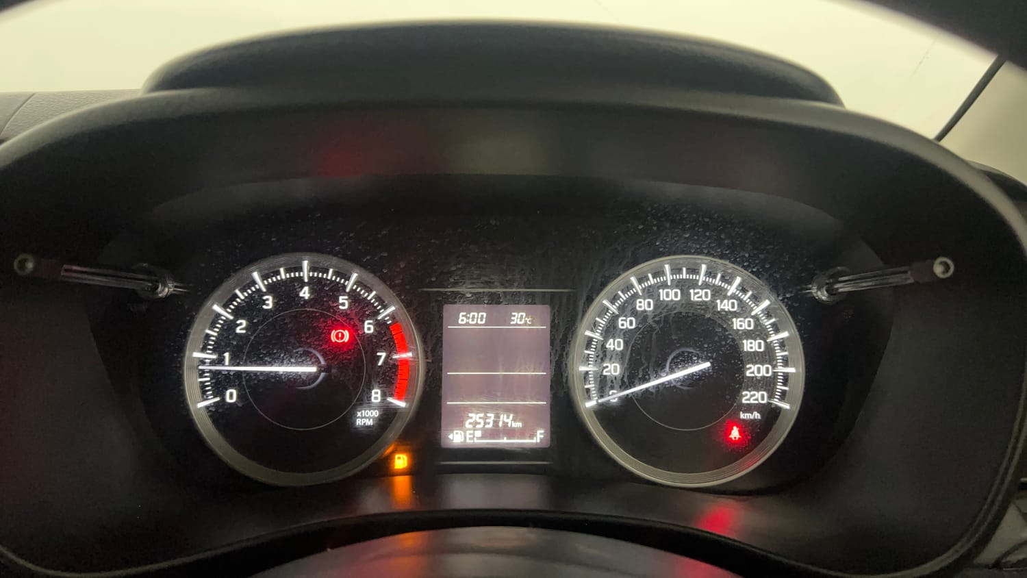 Used 2023 Maruti Suzuki Baleno Delta MT Petrol Manual interior CLUSTERMETER VIEW