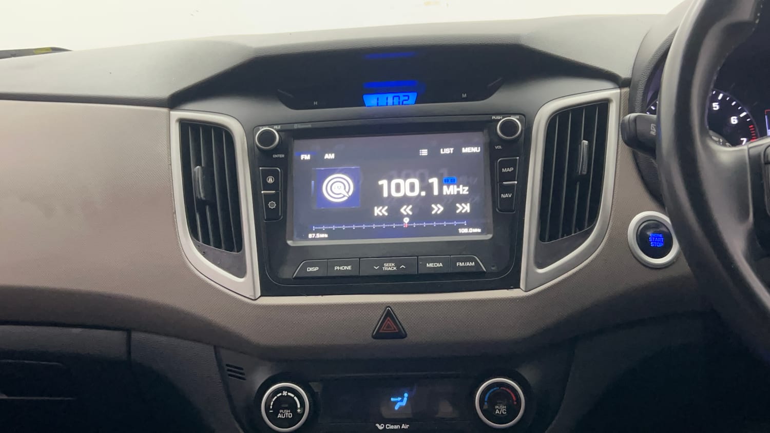 Used 2018 Hyundai Creta SX Plus 1.6 AT Petrol Petrol Automatic top_features Integrated (in-dash) music system
