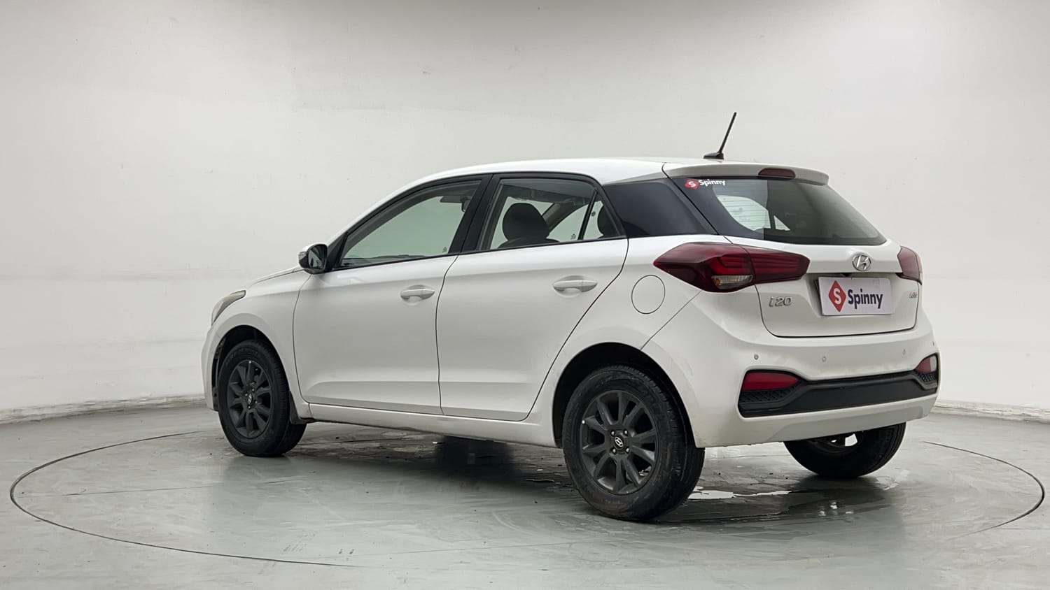 Used 2018 Hyundai Elite i20 Asta 1.2 AT Petrol Automatic exterior LEFT REAR CORNER VIEW