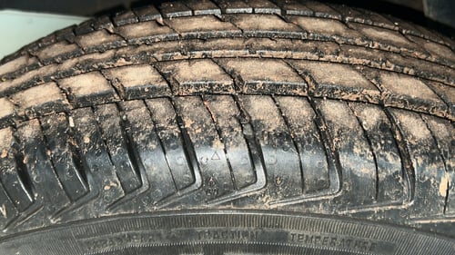 Used 2017 Renault Kwid 1.0 RXL Petrol Manual tyres RIGHT REAR TYRE TREAD VIEW