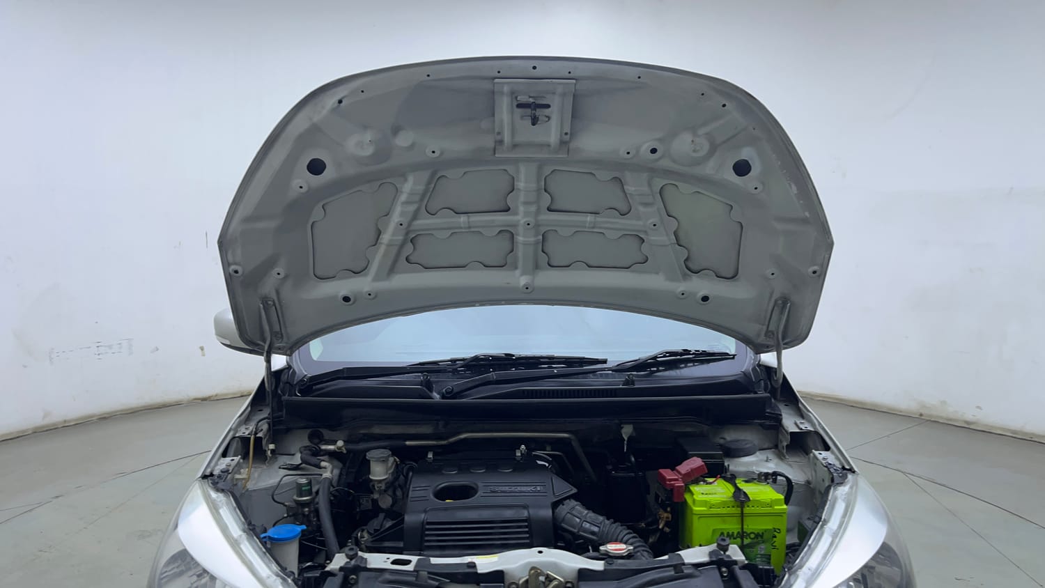 Used 2017 Maruti Suzuki Celerio ZXi Petrol Manual engine ENGINE & BONNET OPEN FRONT VIEW