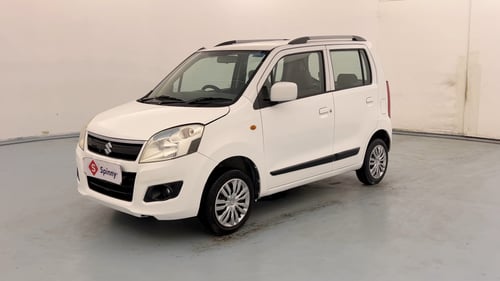 Used 2013 Maruti Suzuki Wagon R VXI Petrol Manual exterior LEFT FRONT CORNER VIEW