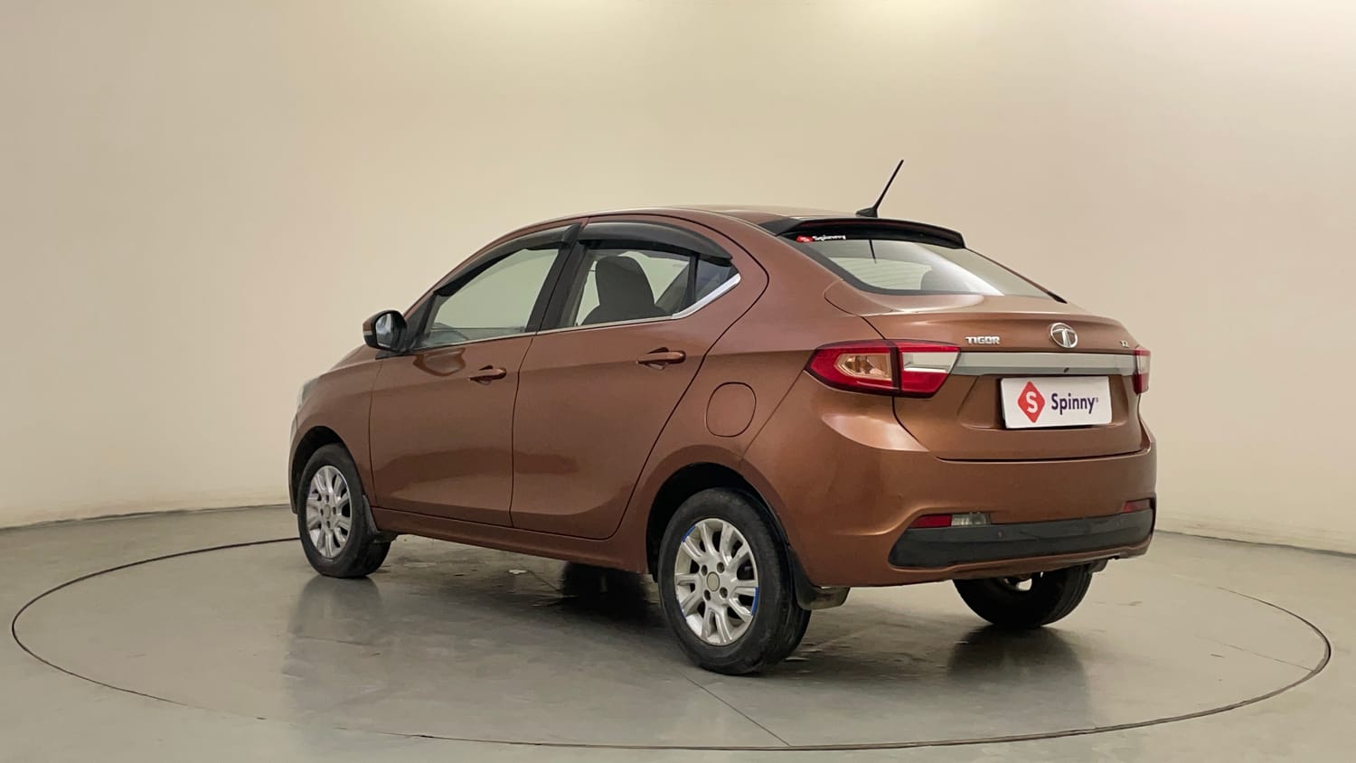 Used 2017 Tata Tigor Revotorq XZ (O) Diesel Manual exterior LEFT REAR CORNER VIEW