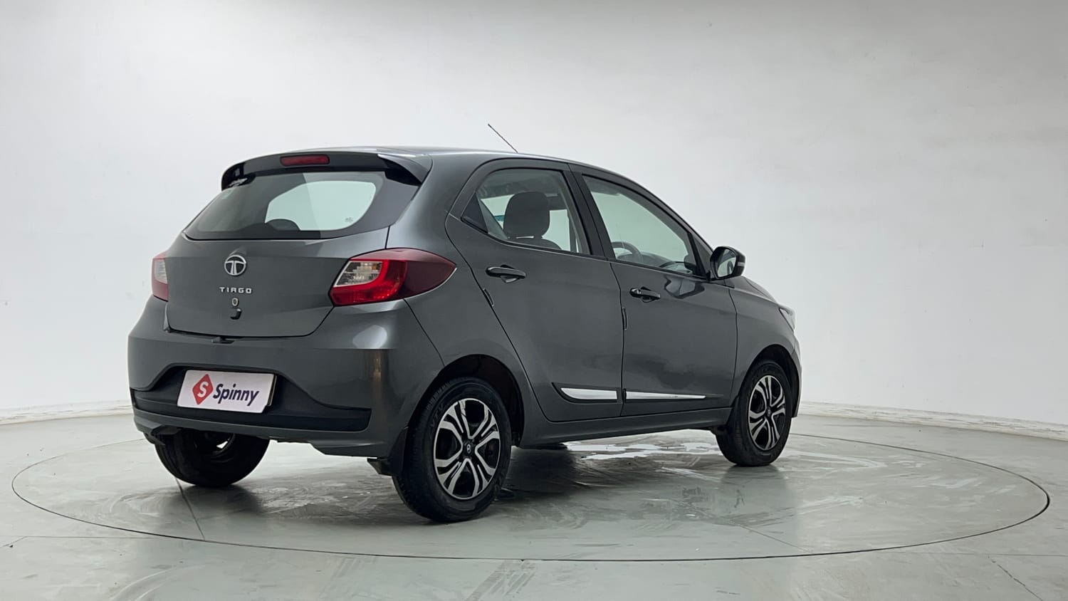 Used 2024 Tata Tiago XTA Petrol Automatic exterior RIGHT REAR CORNER VIEW