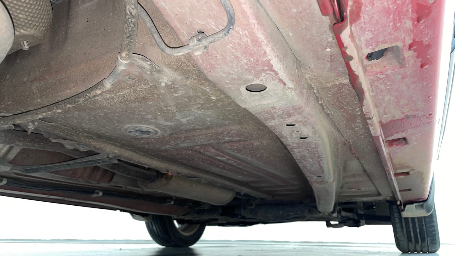 Used 2017 Maruti Suzuki Baleno Zeta 1.2 AT Petrol Automatic extra REAR RIGHT UNDERBODY VIEW