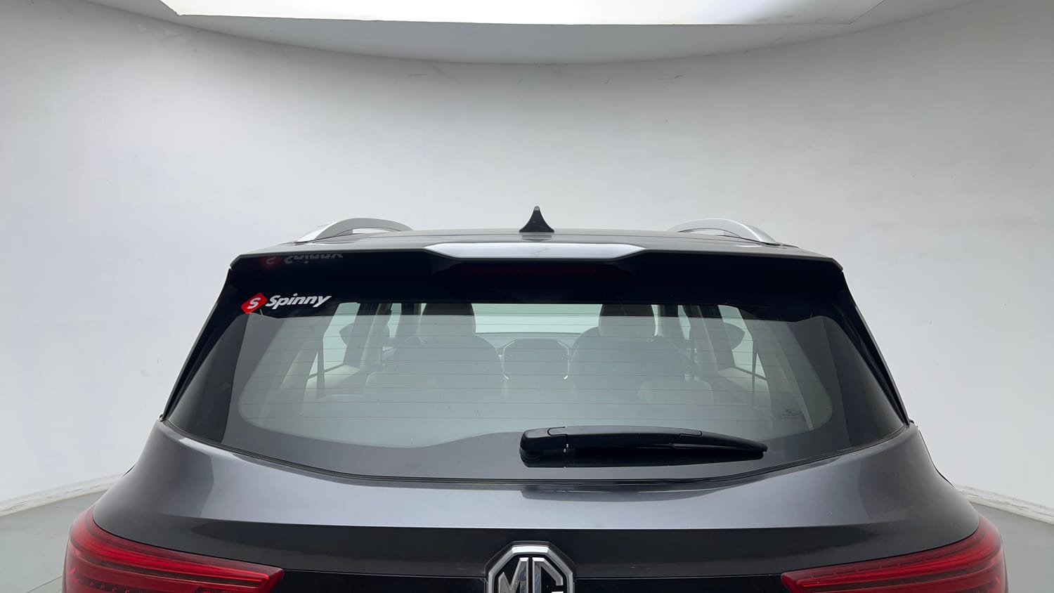 Used 2022 MG Motors Hector Sharp 1.5 Petrol CVT Petrol Automatic exterior BACK WINDSHIELD VIEW
