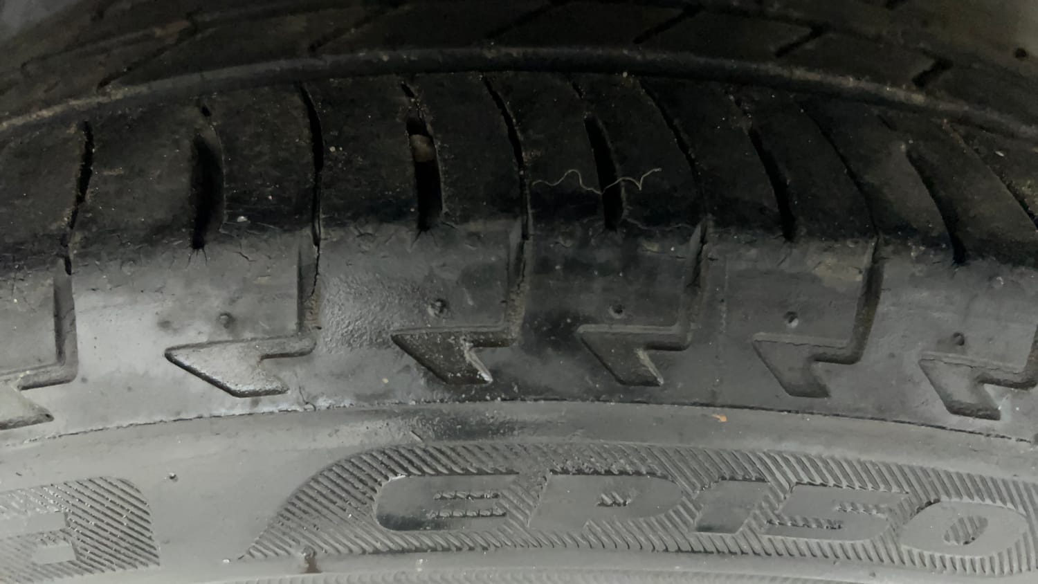 Used 2018 Honda WR-V S MT Petrol Petrol Manual tyres RIGHT REAR TYRE TREAD VIEW