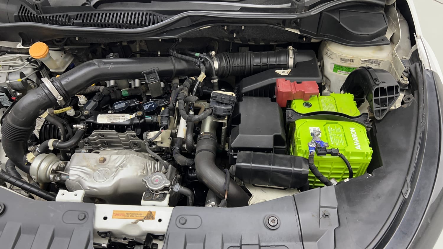 Used 2022 Tata Altroz XZ Plus i-Turbo Petrol Petrol Manual engine ENGINE LEFT SIDE VIEW