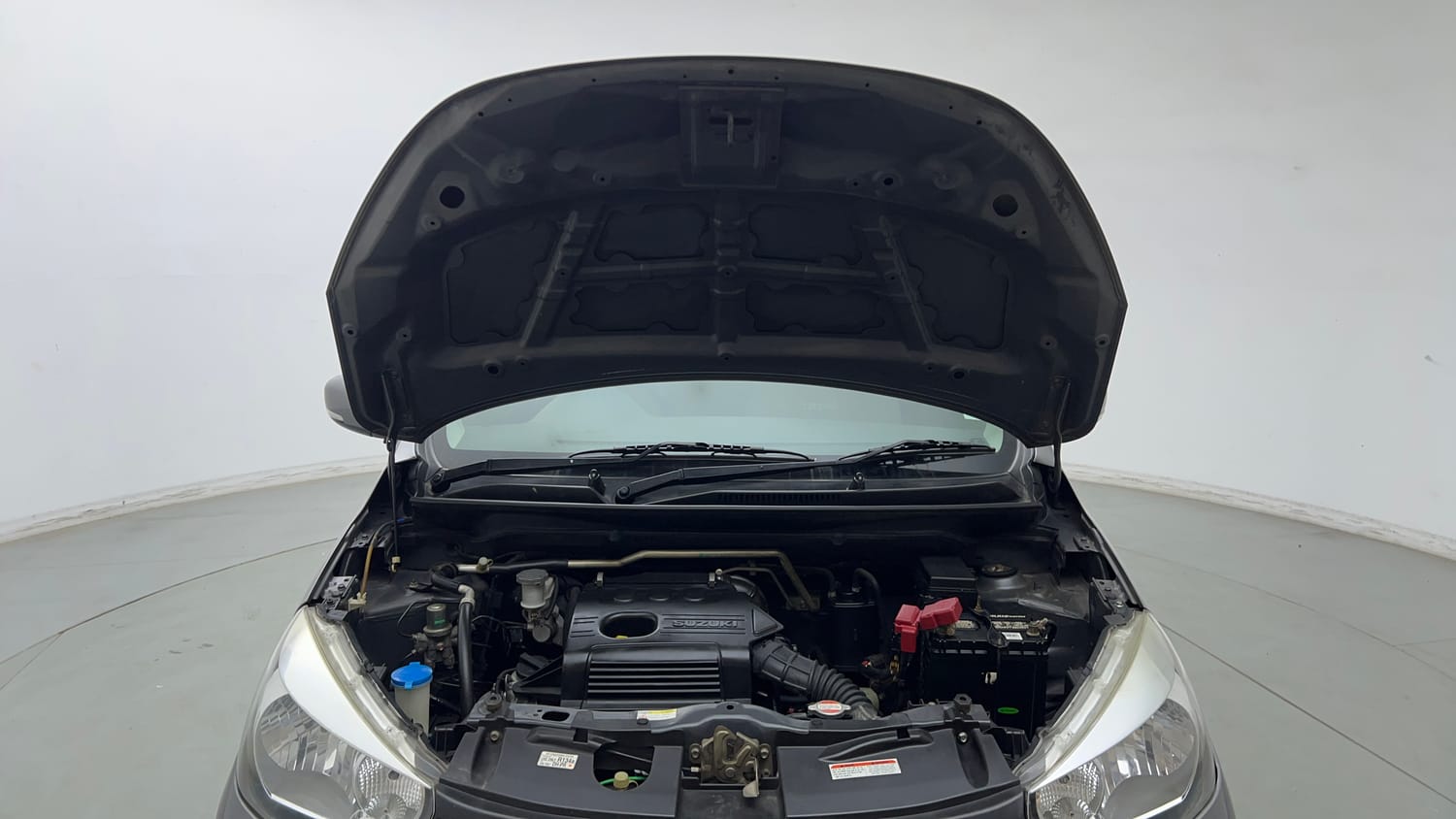 Used 2017 Maruti Suzuki Celerio ZXi AMT Petrol Automatic engine ENGINE & BONNET OPEN FRONT VIEW