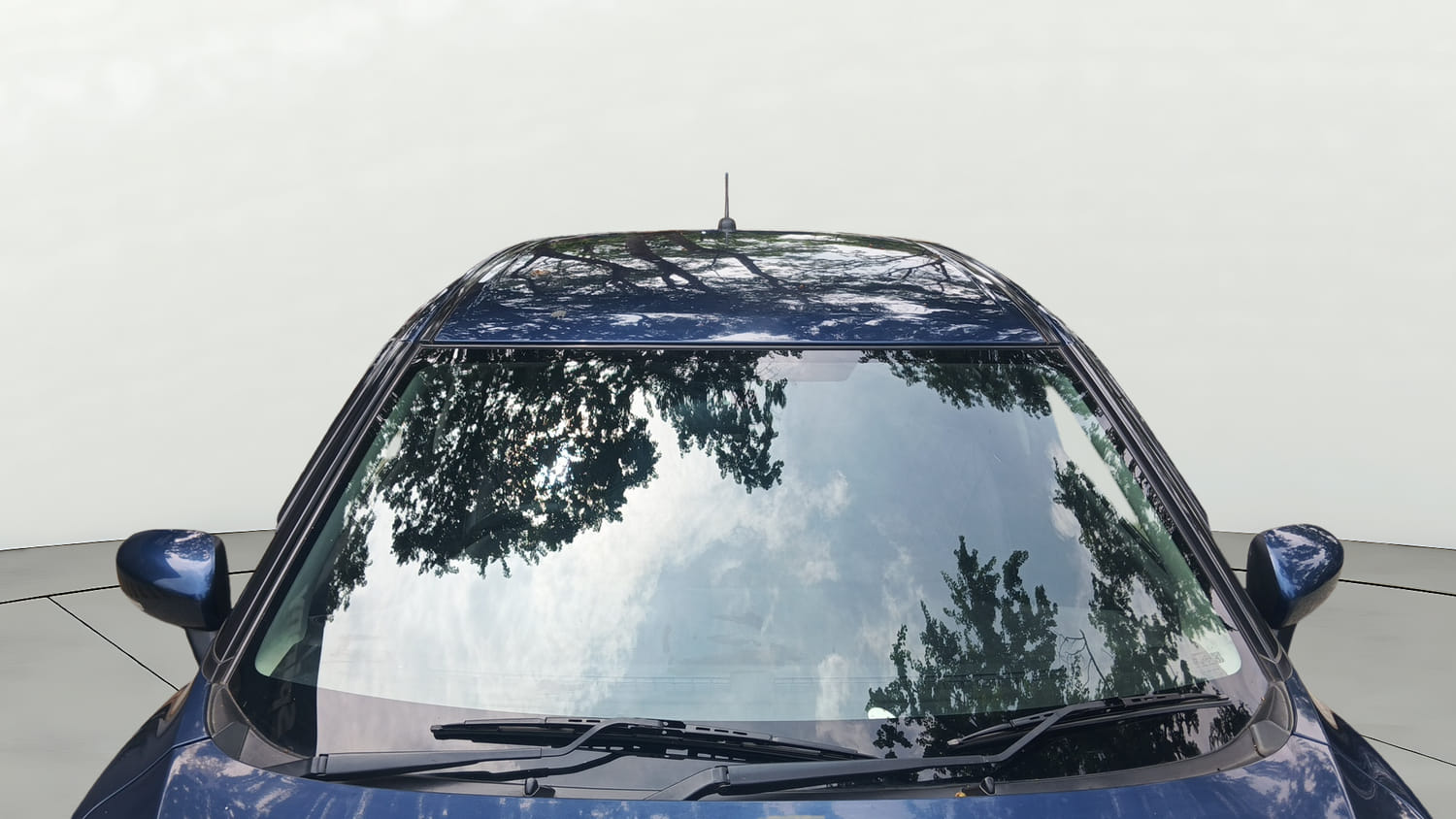 Used 2019 Maruti Suzuki Baleno Delta Petrol Manual exterior FRONT WINDSHIELD VIEW
