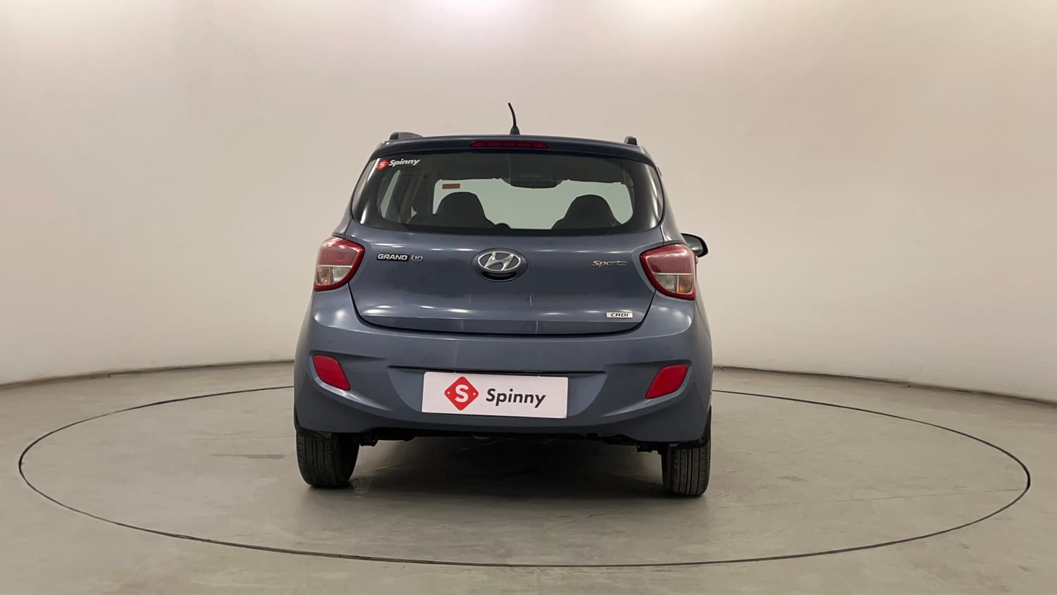 Used 2014 Hyundai Grand i10 Sportz 1.1 CRDi Diesel Manual exterior BACK VIEW