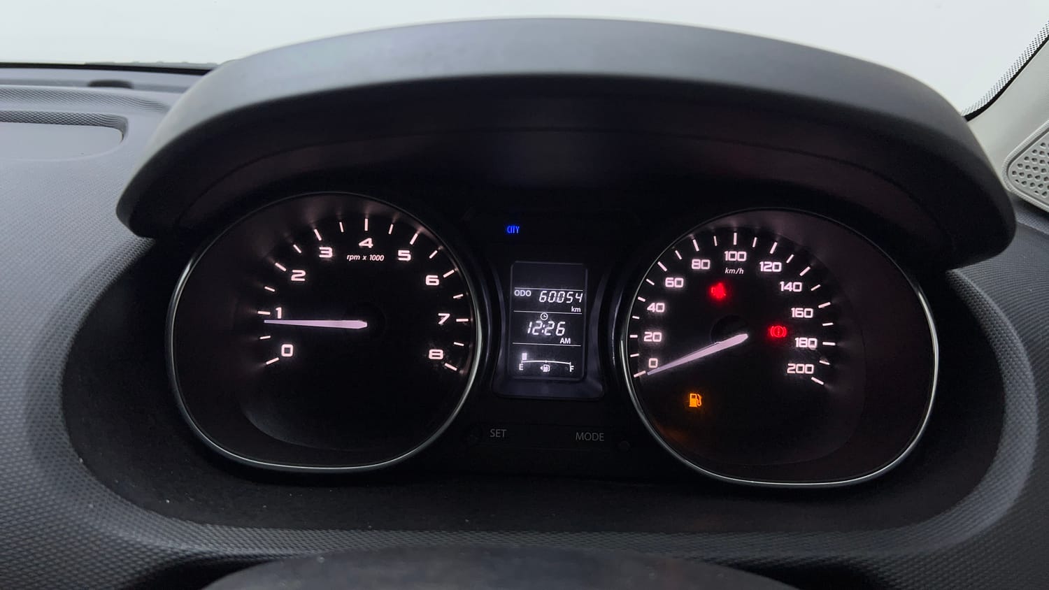Used 2019 Tata Tiago Revotron XZ w/o Alloy Petrol Manual interior CLUSTERMETER VIEW